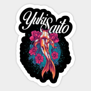 Yuki Saito jpop Sticker